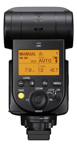 Flash Sony Hvl-f60rm Wireless Controle De Rádio Sem Fio Preto Compatíveis A9 A7r Iii A7r Ii A7s Ii A99 Ii A6500