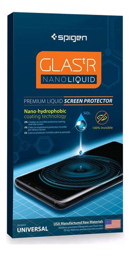 Protector Pantalla Liquido Spigen Para iPhone X/ Xr/ Xs/ Max