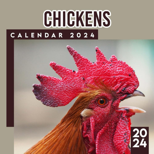 Livro: Calendário Galinhas 2024: Calendário Animais De Jane
