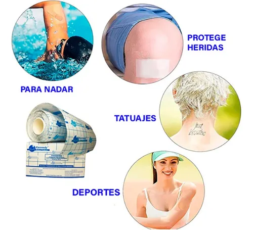 Esparadrapo Fixodema Transparente De 10cm X 10m (20%off)