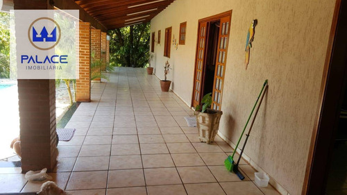 Chácara Com 2 Dormitórios À Venda, 1090 M² Por R$ 380.000,00 - Chácaras Portal Do Itaqueri - Charqueada/sp - Ch0068