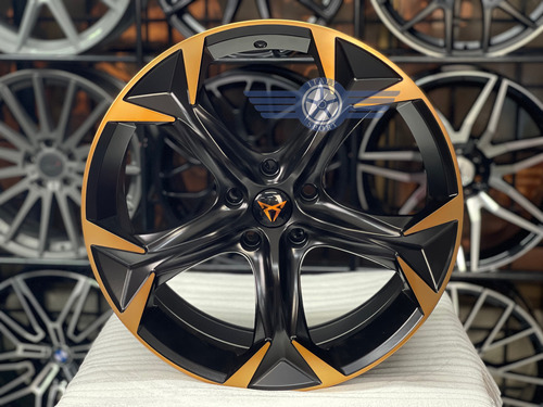 4 Rines 19 Réplica Cupra 5-112 Excelente Seat Leon Formentor Black W/ Bronze