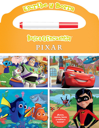 Escribe Y Borra Pixar Welf, De Pixar. Editorial Pi Kids, Tapa Dura En Español