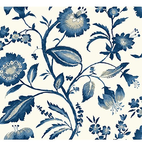 Papel Pintado Desmontable Jacobean Acuarela Tropics