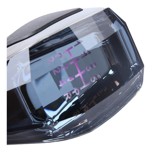 Manijas Universales De Cristal Led Para Coche, Transmisión M