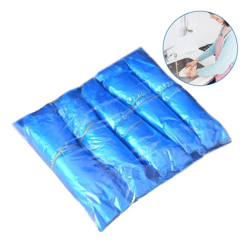 Mangas Protectoras Descartables De Plástico, 100 Piezas