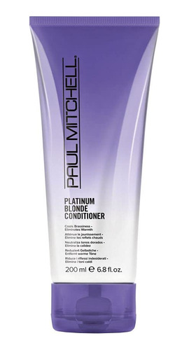 Paul Mitchell Acondicionador Rubio Platino Morado, Enfría .