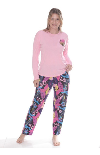 Pijama De Mujer Invierno Art 557