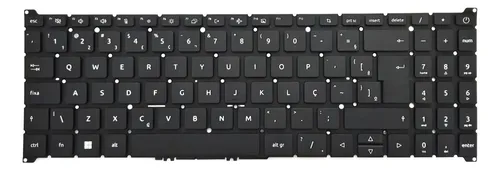 Teclado Para Acer Aspire 3 15 A315-510p-34xc N23h4 | MercadoLivre