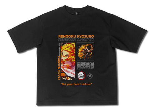 Remera Oversize Rengoku Kyoujuro Exclusive