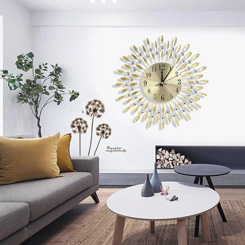 Reloj De Pared, Uso Amplio Reloj De Cuarzo Moderno De Moda