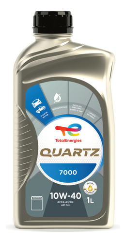 Aceite 10w-40 Total Quartz 7000 1 Litro