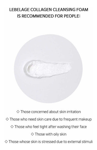Espuma Limpieza Facial Coreana Colágeno_ Anti-imperfecciones