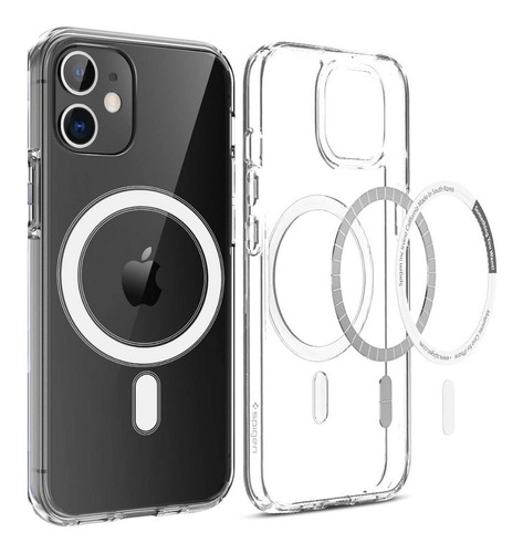 Imagen 1 de 7 de Carcasa Para iPhone 12 Pro 12 Pro Max 12 Case Magsafe Tpu 