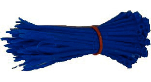 Abraçadeira Nylon 295 Mm X 4,6 Mm Tramontina Azul