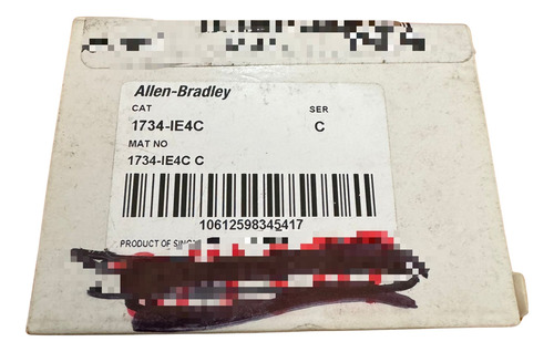 Allen Bradley 1734-ie4c Point I/o
