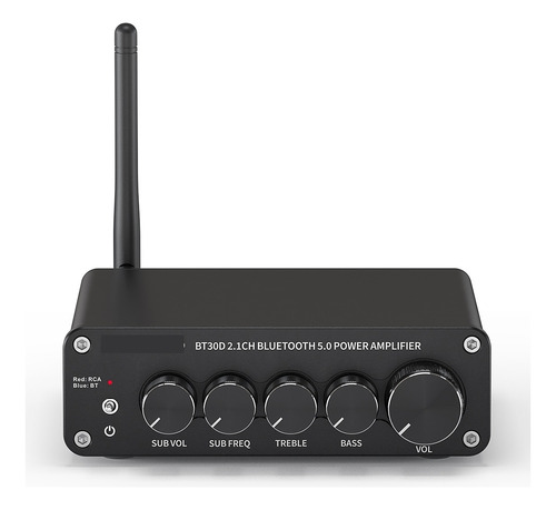 Amplificador De Potencia De Sonido Bluetooth Bt30d, 2,1