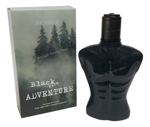 Perfume Black Fire Adventure X 100ml. Monique