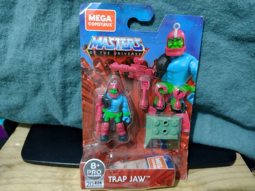 Master Of The Universe Mega Construx Trap Jaw (Usado)