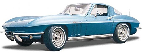 Maisto Chevy Corvette , Azul Bl  Escala 1/18 Modelo De C.
