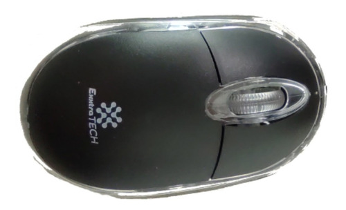 Mouse Optico 1200dpi Oficina Usb Trabajo 3 Botones Color Negro