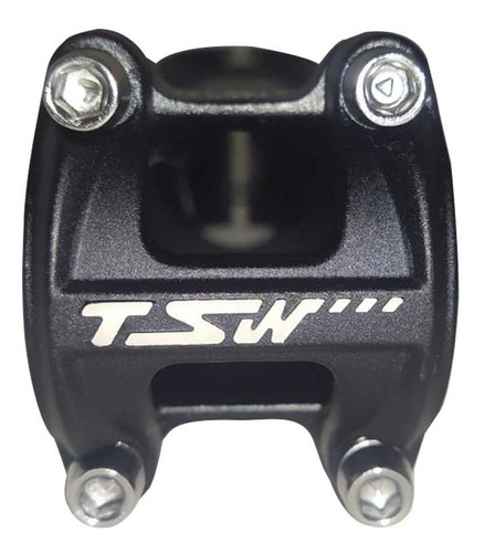 Imagem 3 de 3 de Mesa 31.8x90mm Tsw 7o Mtb Aluminio Ahead Ligth Preta