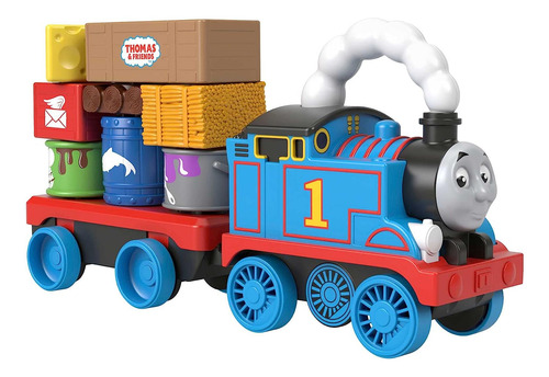 Thomas Friends Wobble Cargo Stacker Train, Motor De Empuje C