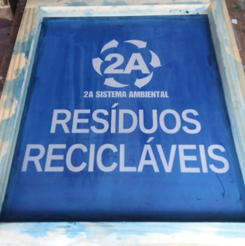 Matriz/tela Para Segrafia Quadro 60x70 Resistente A Solvente