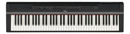 Piano Digital P 121 B P121 73 Teclas C/ Fonte E Pedal Yamaha