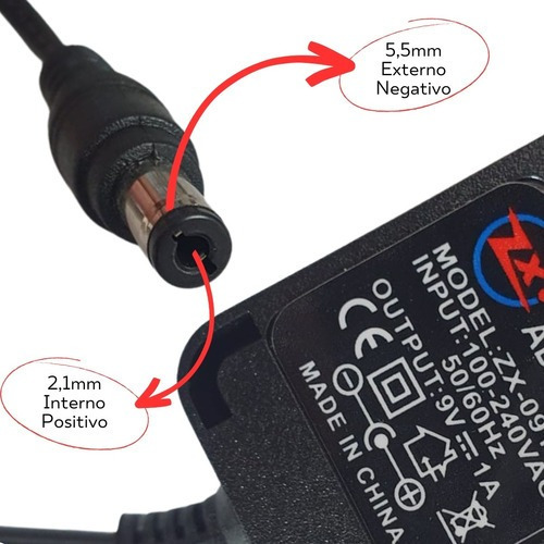 Fonte Dc Chaveada 9v 1a Plug P4 Arduino Bivolt - 10 Peças
