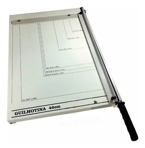 comprar Guilhotina Profissional Em Aço A3 46cm Corta Até 20 Folhas