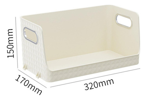 Organizador De Maquillaje, Contenedor De Tocador, Asas L