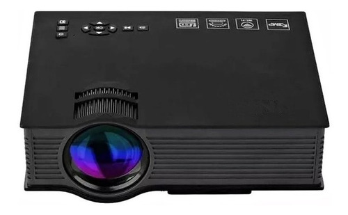 Mini Projetor Led Profissional Uc68 Wifi 1800 Lumen Miracast