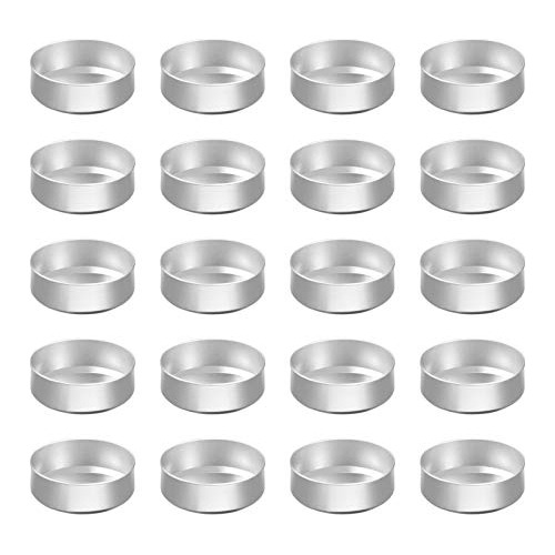 200 Piezas De Tazas De Aluminio Redondas Para Velas De ...