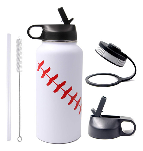 Botella De Agua De Sóftbol De Béisbol De 32 Oz, Botella Depo