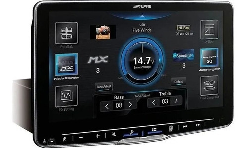 Stereo Alpine Ilx-f509 9 Pulgadas Bt Carplay Android Sonocar