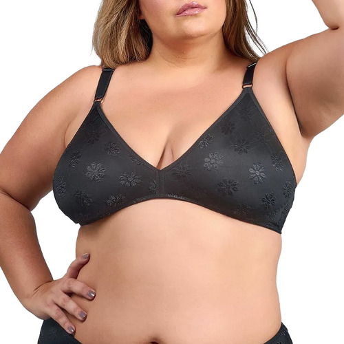 Sutiã Triângulo Sem Bojo Reforçado Power Plus Size Duloren