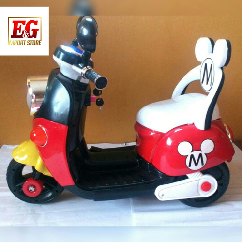 Moto Scooter Retro De Mickey Mouse