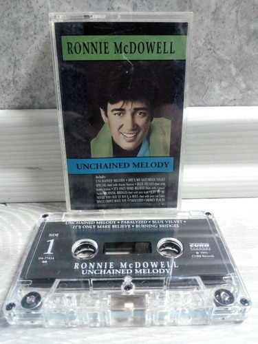 Ronnie Mcdowelk Unchained Melody Cassette Made In Usa