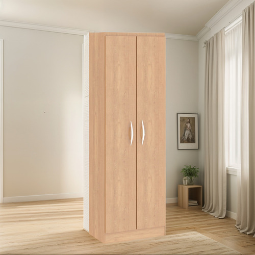Estante Organizador Con 2 Puerta Pop Marrón Claro