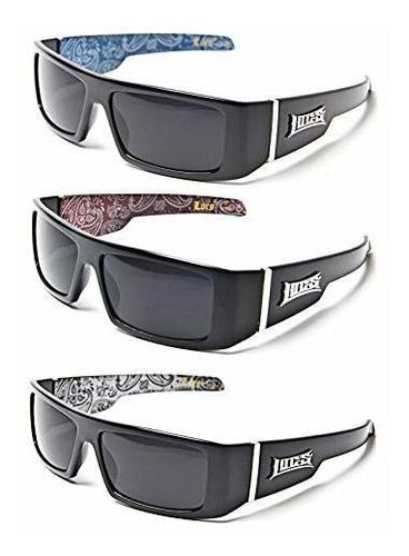 Lentes De Sol - Locs Gangsta Sunglasses Various Combos 58 St