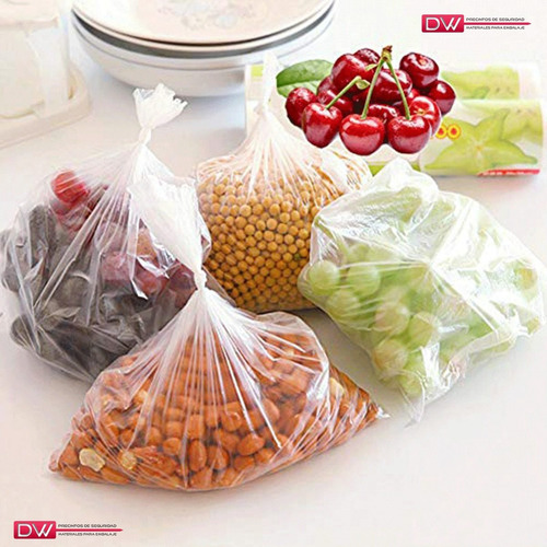 Imagen 6 de 10 de Pack X12u Bolsas De Arranque Rollo Reforz De 750gr 25x35 Dw!