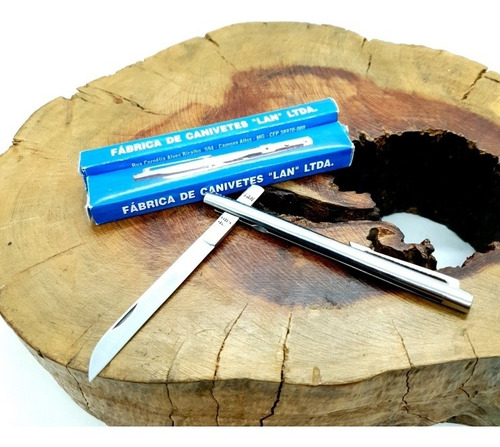 Imagem 2 de 9 de Canivete Caneta Lan Grande Original Na Caixa Da Fábrica Lan