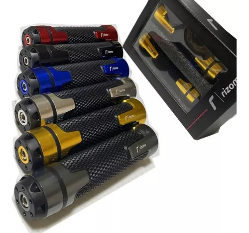 Puños Con Contrapesos Rizoma Italika Vortex Ft 250z Ws150 Titanio