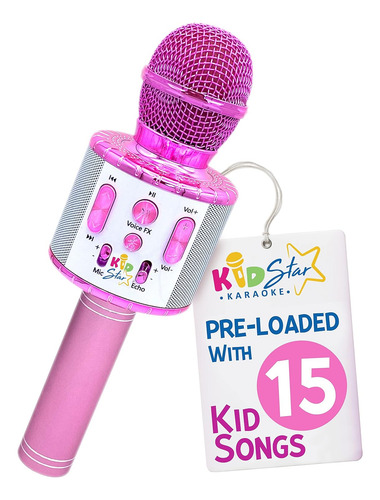 Move2play, Kids Star Karaoke | Micrófono Para Niños | Incluy