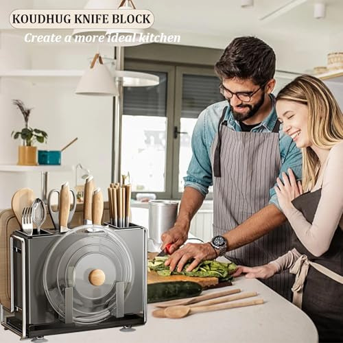 Soporte Universal Para Cuchillos De Cocina, Bloque De Cuchil