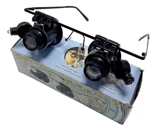 Lupa Tipo Lentes Con Luz Led 9892a-11