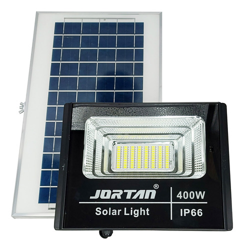 Reflector Led Recargable Panel Solar 400w Extra Potente Ip66
