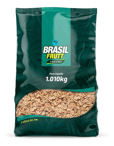 Amendoim Sem Pele Torrado E Salgado 1,010kg Brasil Frutt