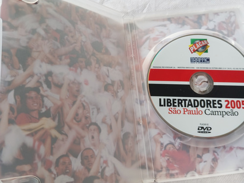 Libertadores 2005 São Paulo Campeão Dvd Original Placar